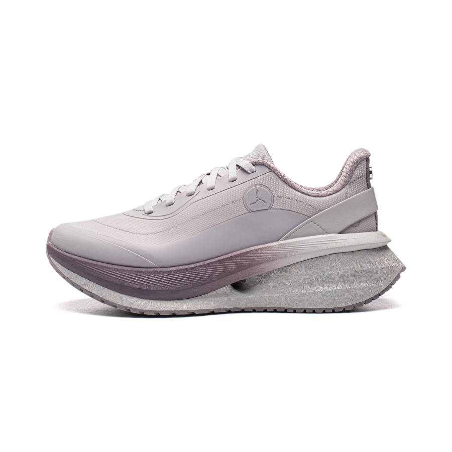 Li-Ning Li Ning Casual Shoes Women's Low Top Moon Silk Gray/Ludian Purple