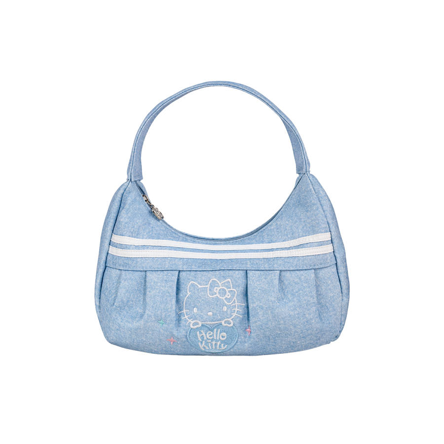 Sanrio Synthetic Leather Handbag Storage Bag Handbag Women's Blue
