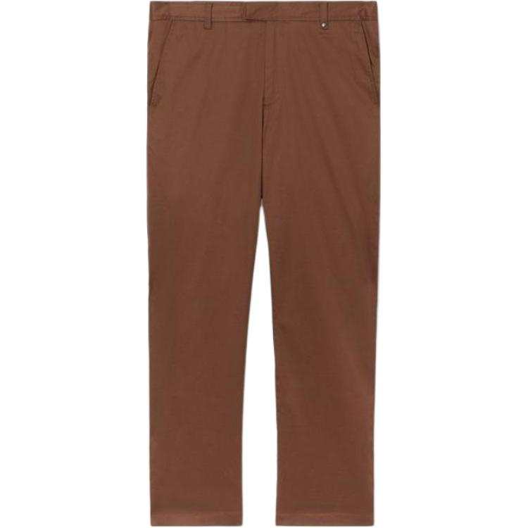 Burberry Embroidered-logo Straight-leg Chinos