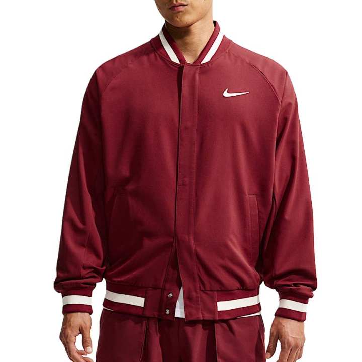 Nike Nike Court Slam Jackets Men's Red Baseball Collar Moderate