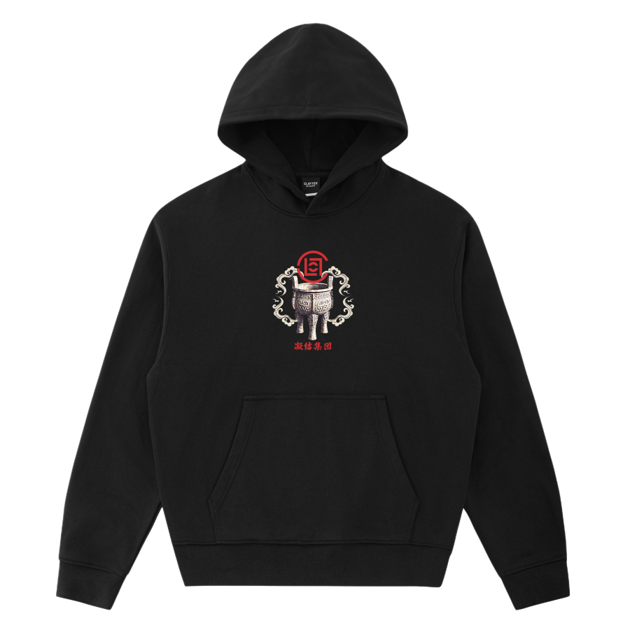 CLOT Sweatshirts Unisex Hooded Non Detachable Thickened Straight Fit