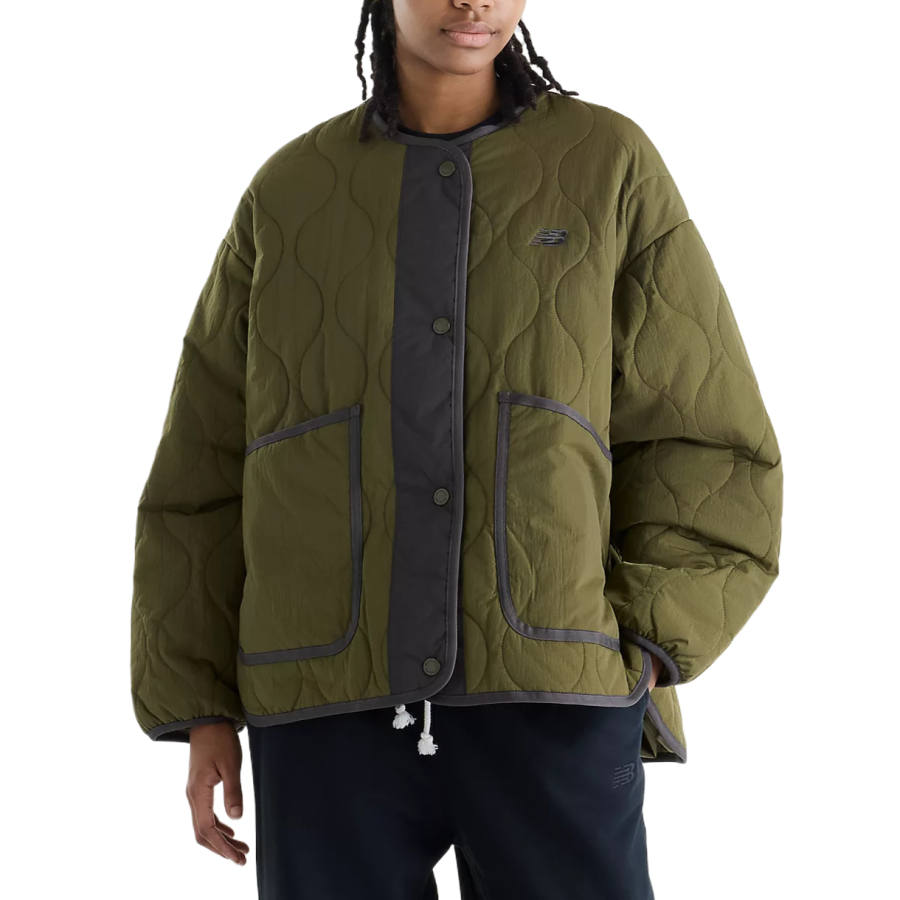 New Balance New Balance Puffer Jackets Women's Wakame Crew Neck Moderate