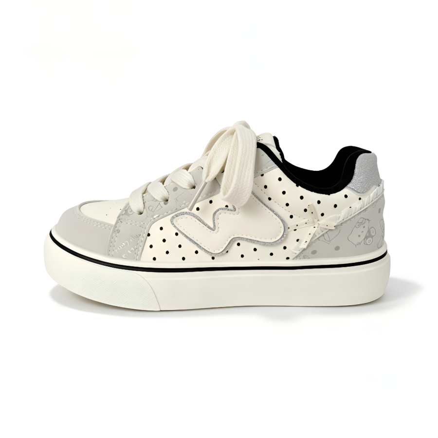 JBBCN JBBCN Skateboard Shoes Women's Low Top Multicolor Cute Multicolor