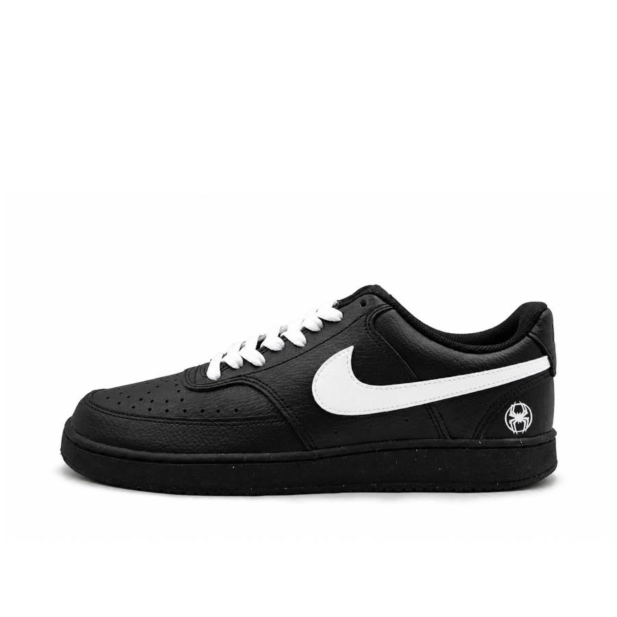 Nike Nike Court Vision Low Skateboard Shoes Unisex Low Top Black