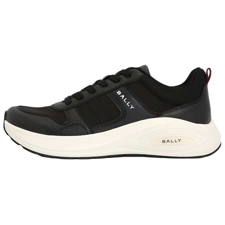BALLY Casual Shoes Men's Low Top Black & White