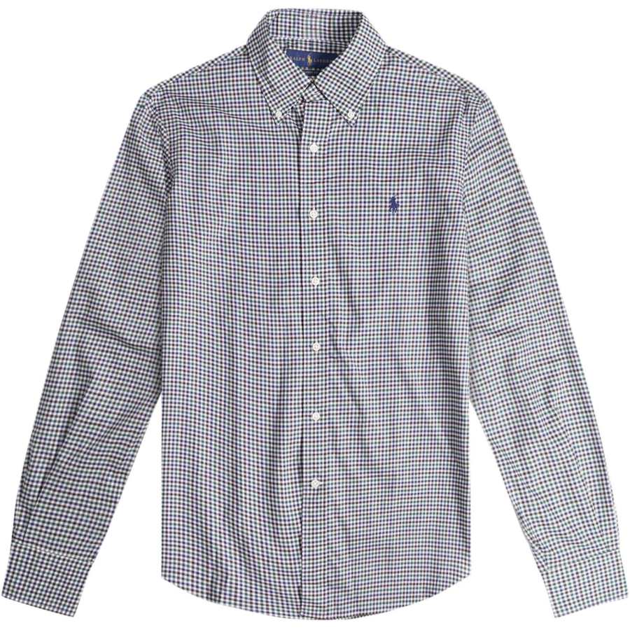 Polo Ralph Lauren Shirts Men's Multicolor Lapel Moderate