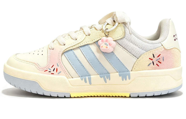 Adidas Adidas ENTRAP Skateboard Shoes Women's Low Top Beige