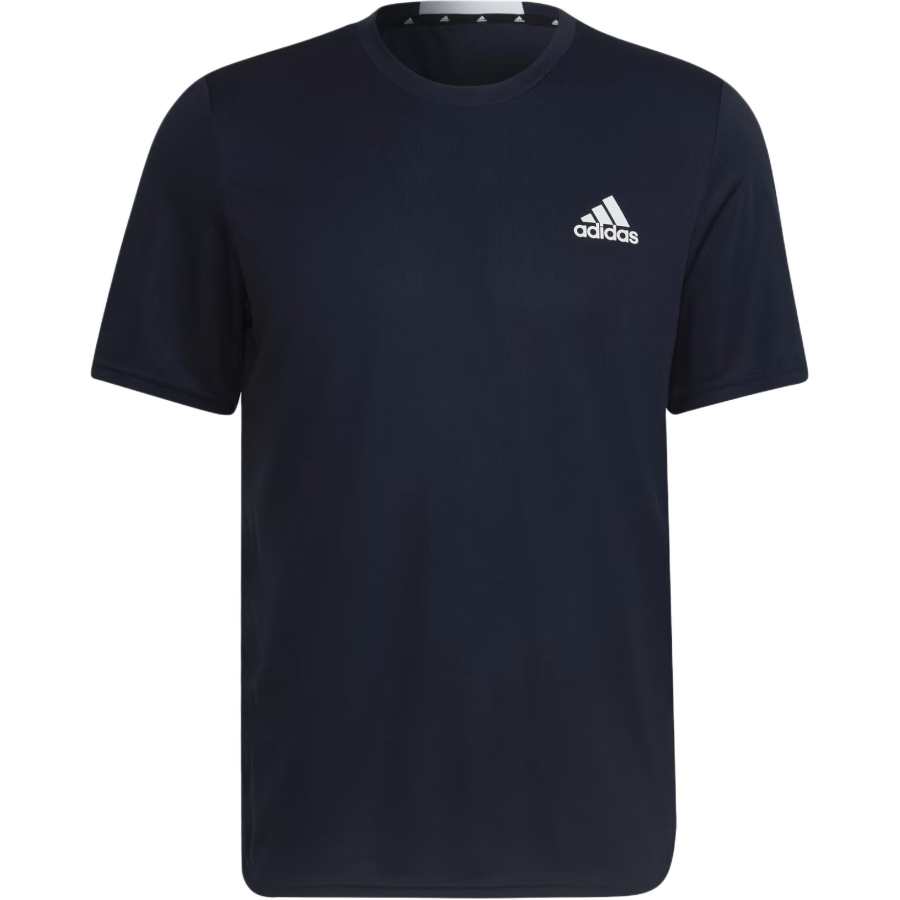 Adidas Adidas AEROREADY T Shirts Men's Legend Ink Crew Neck