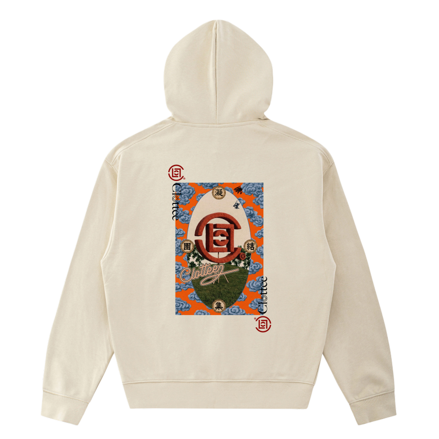 CLOT Sweatshirts Unisex Hooded Non Detachable Thickened Straight Fit