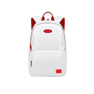 ANTA Basketball Collection Backpacks White Red