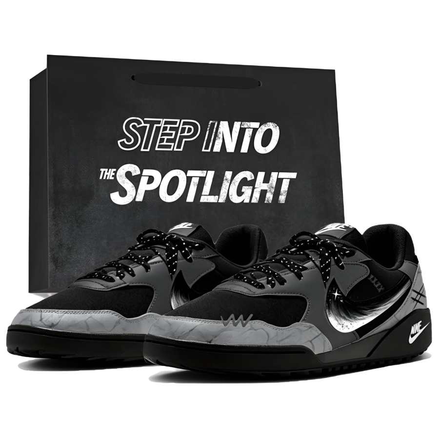 Nike Nike Terra Manta Casual Shoes Unisex Low Top Black Gray Mist White