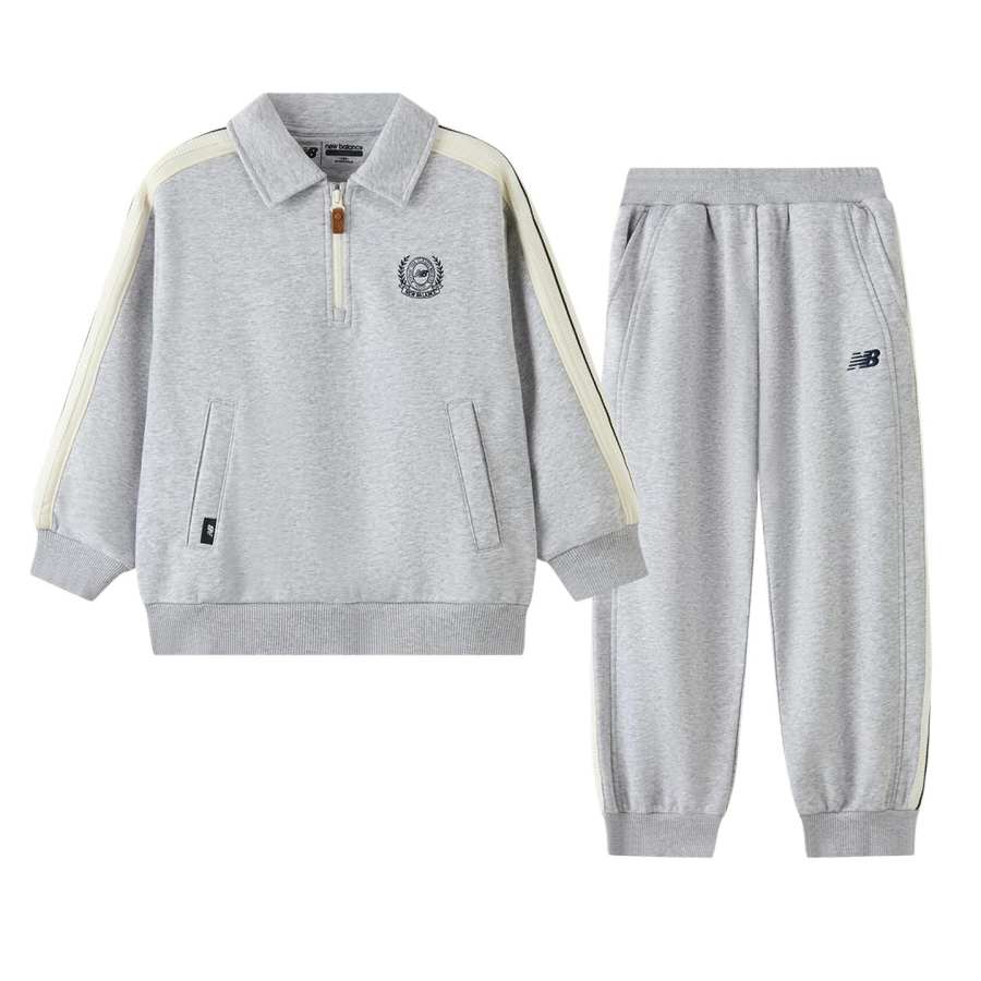 New Balance New Balance Kids Casual Sportswear Lapel Moderate