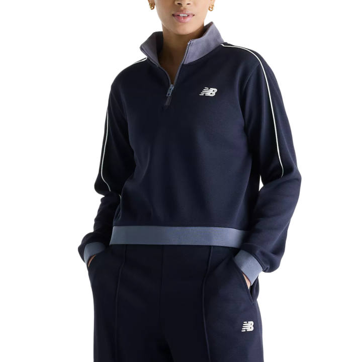 New Balance New Balance Sweatshirts Women's Dark Night Stand Collar Moderate