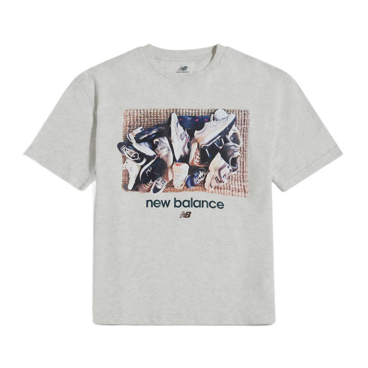 New Balance New Balance Kids T Shirts Crew Neck Moderate