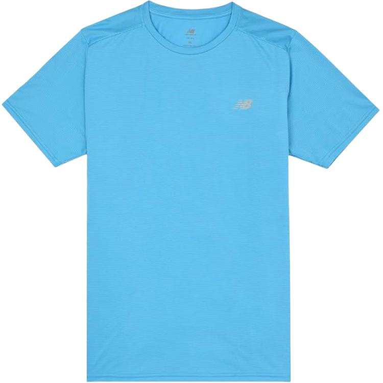 New Balance New Balance T Shirts Men's Blue Crew Neck