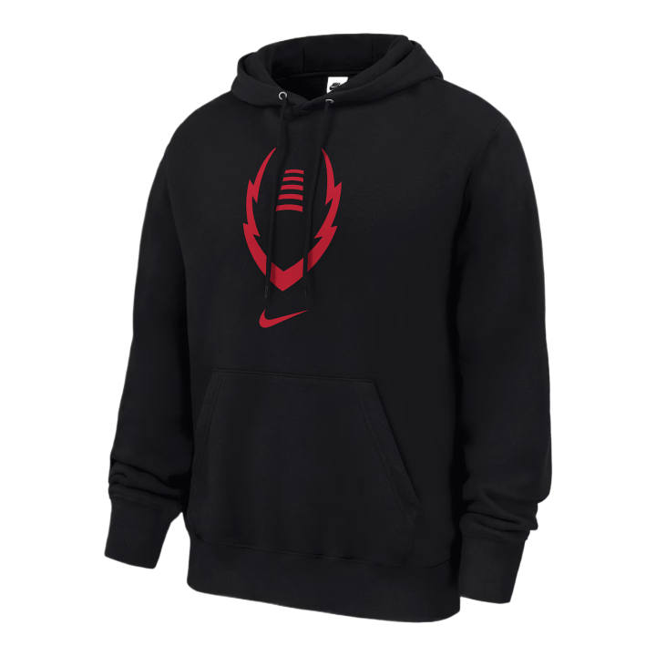 Nike Nike Sweatshirts Men's Black Hooded Non Detachable Moderate
