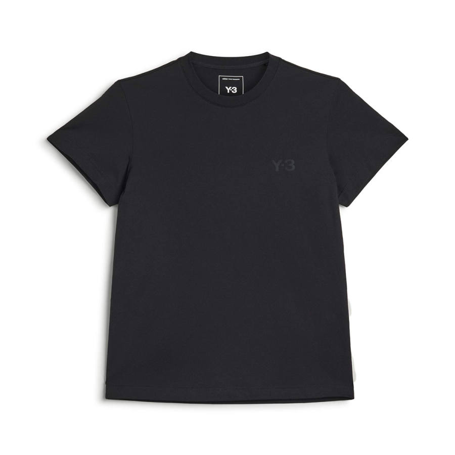 Y-3 Y 3 T Shirts Women's Black Crew Neck Moderate Straight Fit