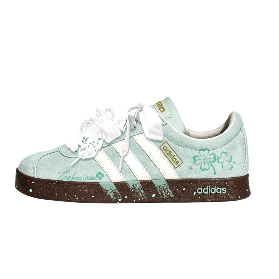Adidas Adidas VL COURT 2.0 German Army Trainers Women's Low Top Green