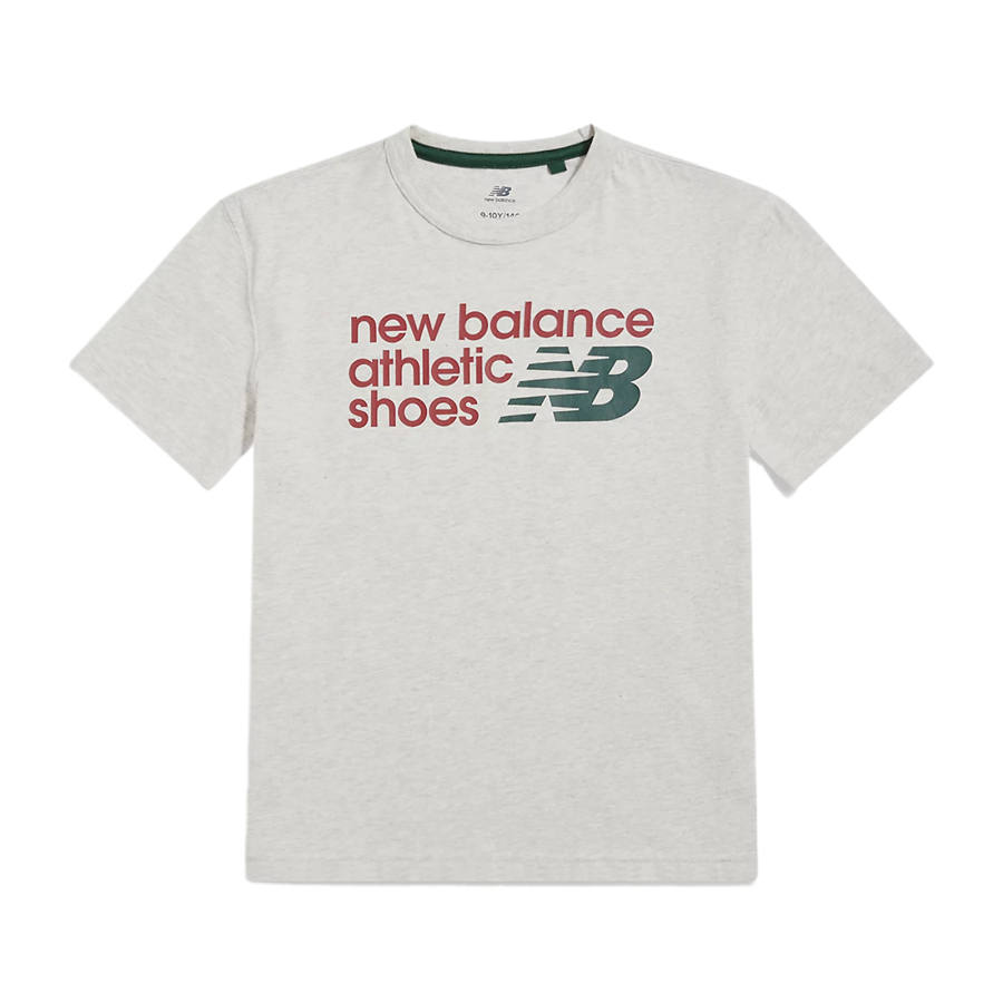 New Balance New Balance Kids T Shirts Crew Neck Moderate