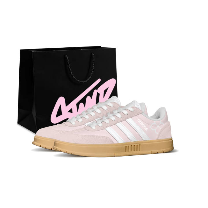 Adidas Adidas Skateboard Shoes Women's Low Top Pink/White