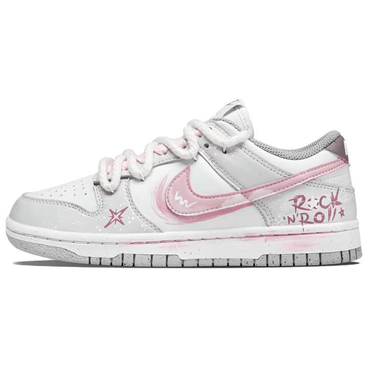 Nike Nike Dunk Skateboard Shoes Unisex Low Top Pink/Purple