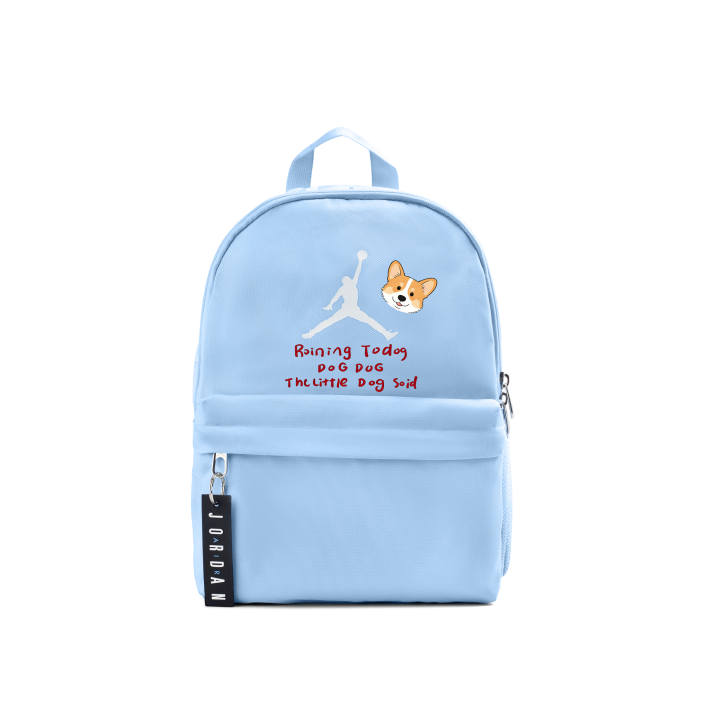 Jordan Jordan Backpacks Blue Island Corgi
