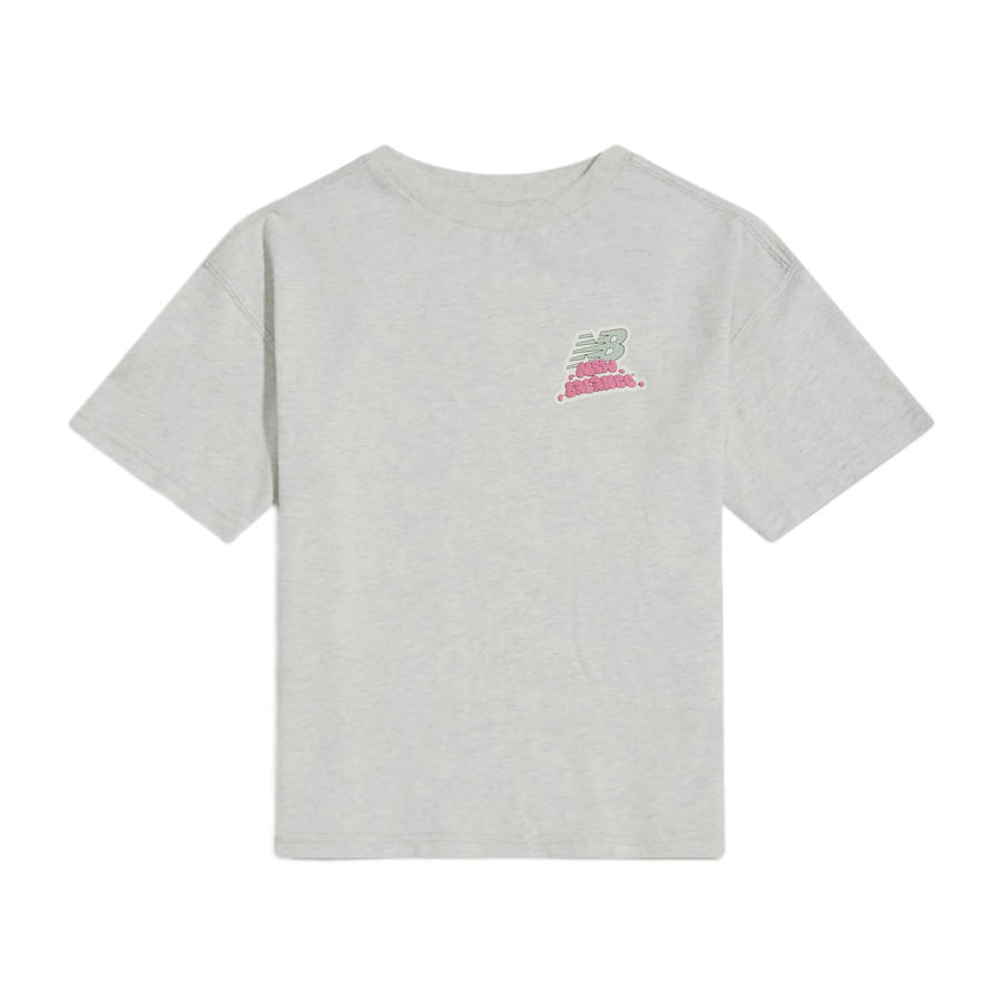 New Balance New Balance Kids T Shirts Crew Neck Moderate