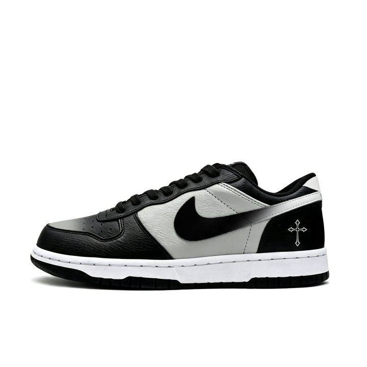 Nike Nike Big Skateboard Shoes Men's Low Top Gray, Black