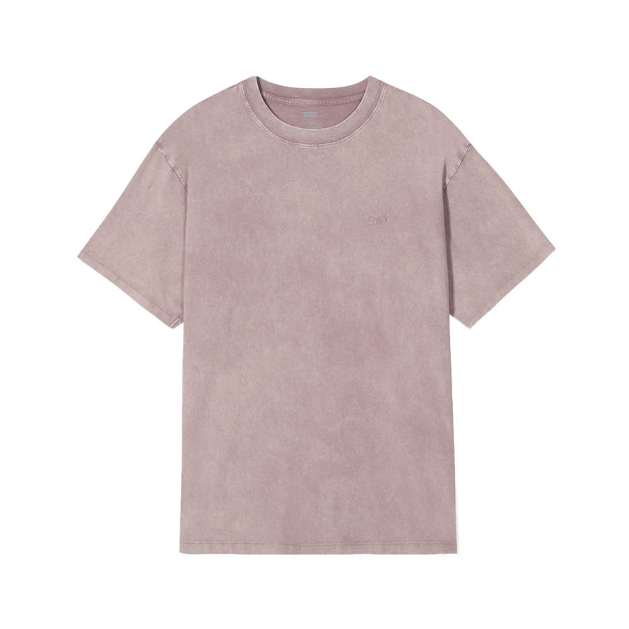 Levis Levis T Shirts Men's Gray Pink Crew Neck