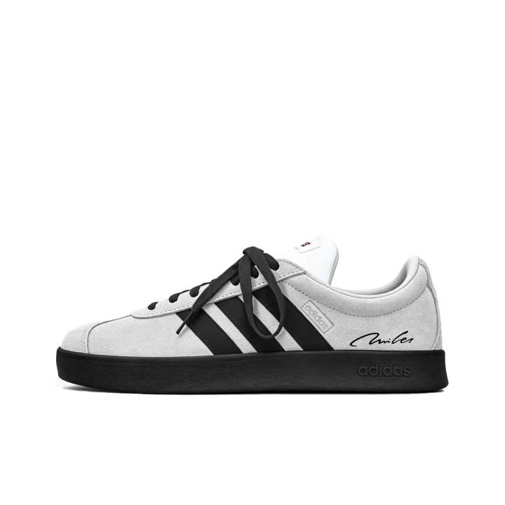 Adidas Adidas Vl Court Classic German Army Trainers Unisex Low Top Tranquil Gray