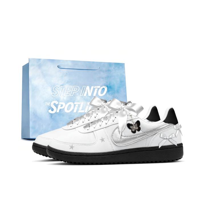 Nike Nike Field General Skateboard Shoes Unisex Low Top Silver