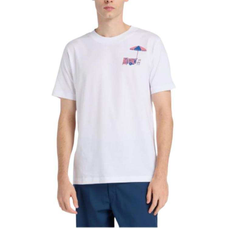 New Balance New Balance T Shirts Men's White Crew Neck