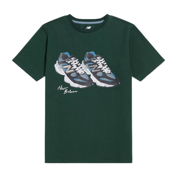 New Balance New Balance Kids T Shirts Crew Neck Moderate