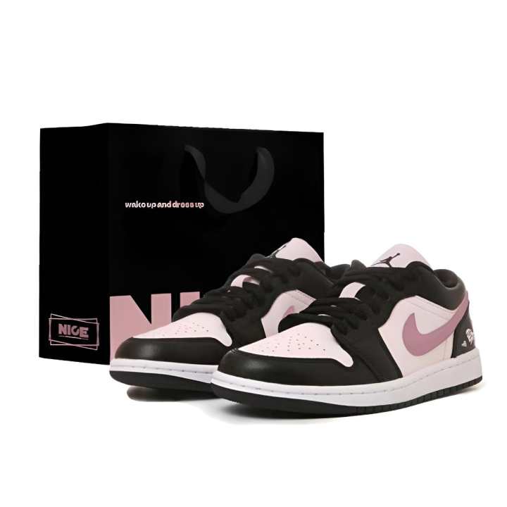 Jordan Jordan Air Jordan 1 Skateboard Shoes Women's Low Top Black