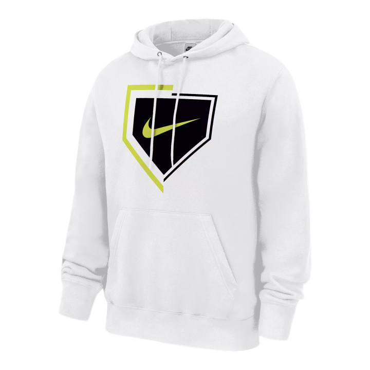 Nike Nike Sweatshirts Men's White Hooded Non Detachable Moderate