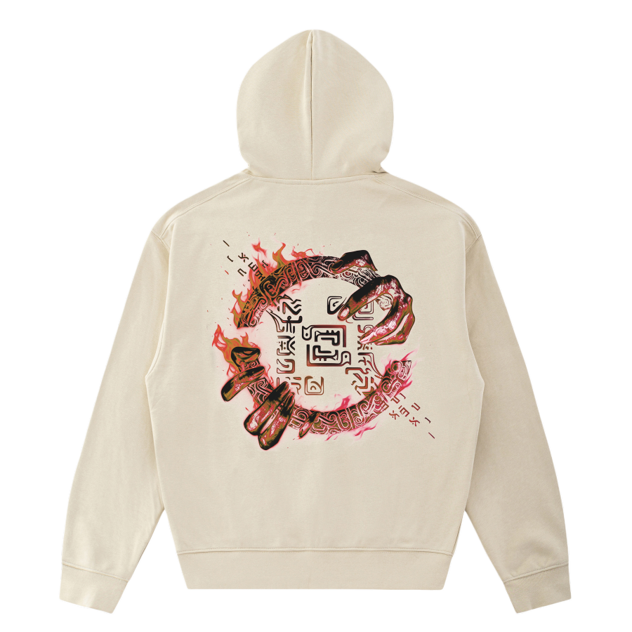 CLOT Sweatshirts Unisex Hooded Non Detachable Thickened Straight Fit
