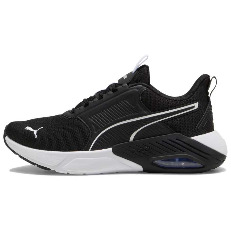 PUMA X Cell Running Shoes Women's Low Top Black White Blue