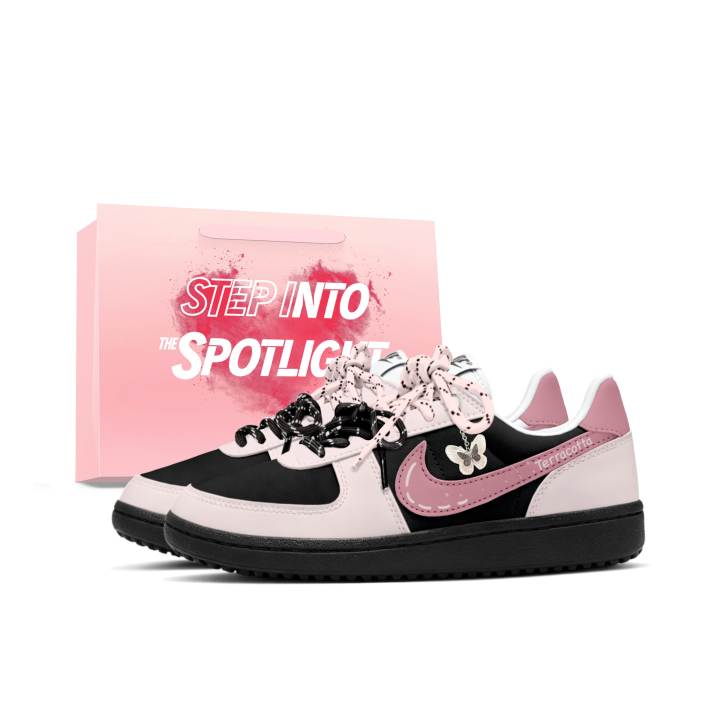 Nike Nike Field General Skateboard Shoes Unisex Low Top Pink