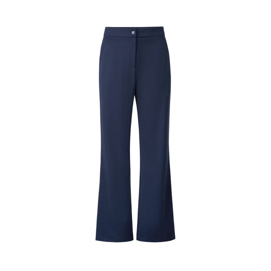 Li-Ning Li Ning Casual Pants Women's Dark Marine Blue Moderate Flared Pants