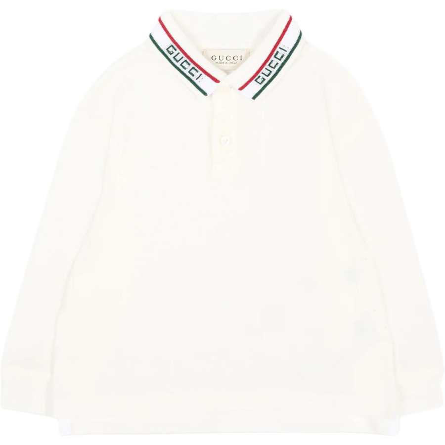 GUCCI Baby Polo Shirts Polo Collar Moderate
