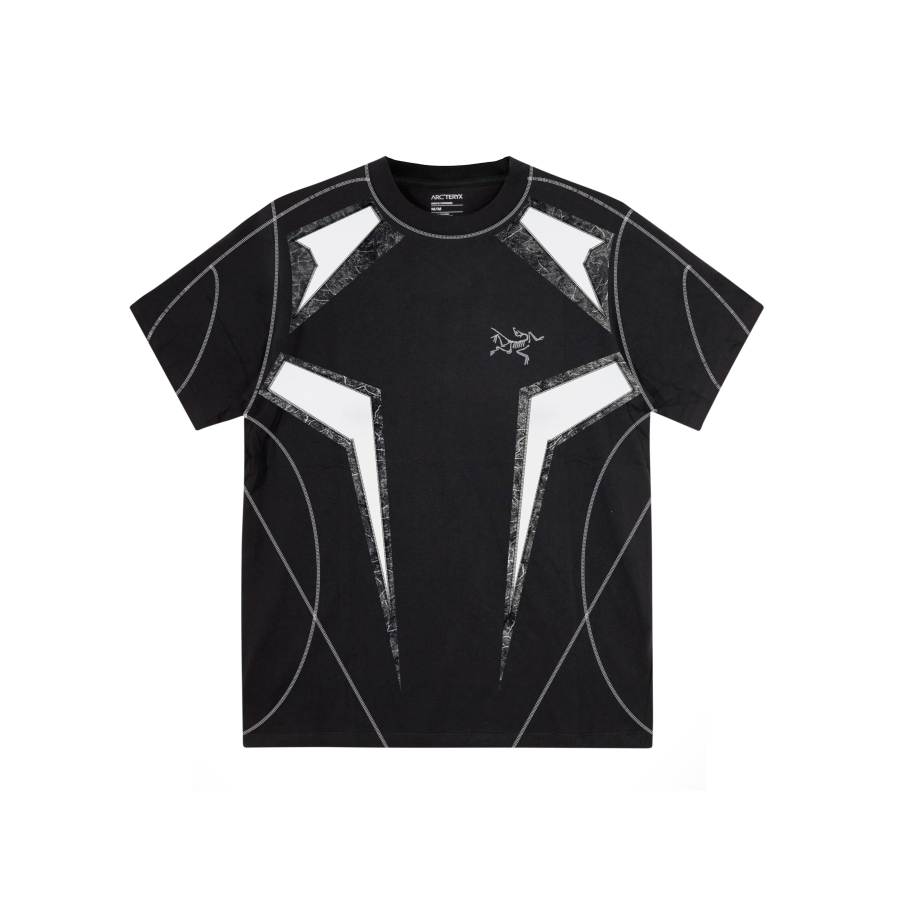 Arcteryx T Shirts Unisex Black Crew Neck Moderate