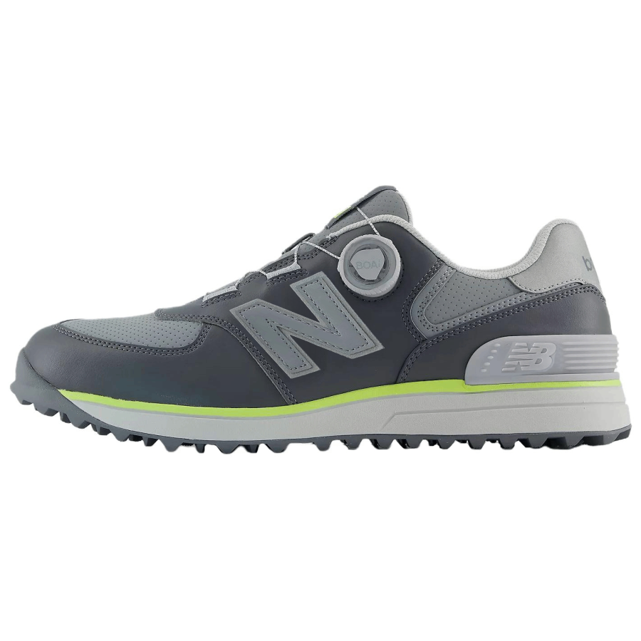 New Balance New Balance NB 574 V4 Golf Shoes Unisex Low Top Dark Charcoal Gray
