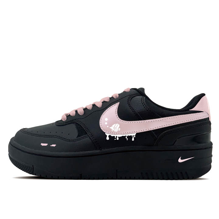 Nike Nike Gamma Force Skateboard Shoes Women's Low Top Black White