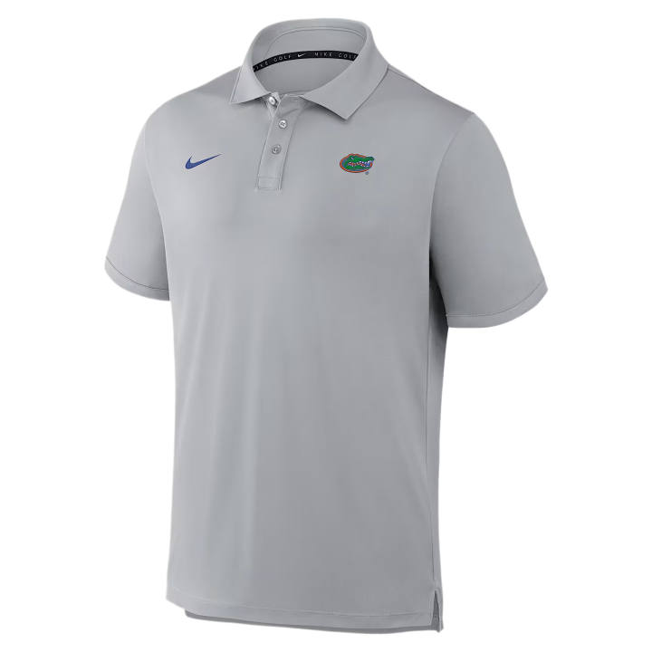 Nike Nike Dri Fit College Polo Shirts Men's Gray Polo Collar Moderate