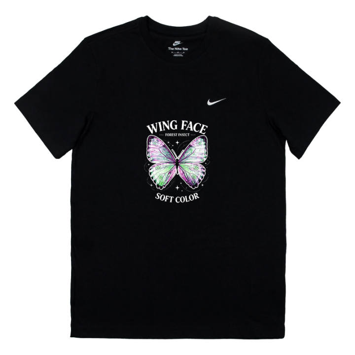 Nike Nike T Shirts Unisex Black Crew Neck