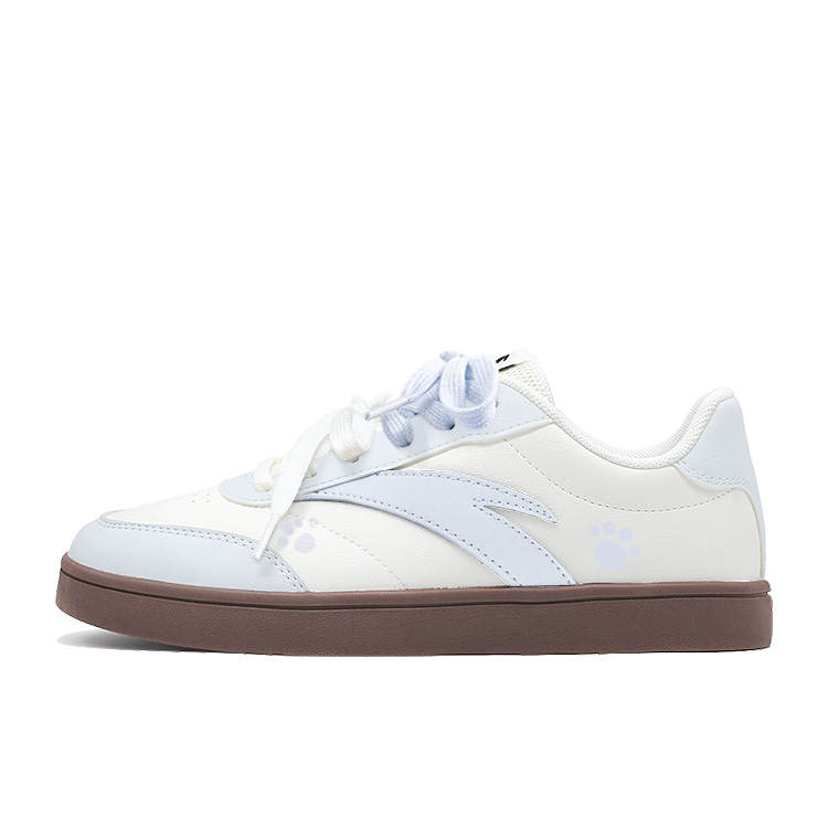ANTA Skateboard Shoes Women's Low Top Blue
