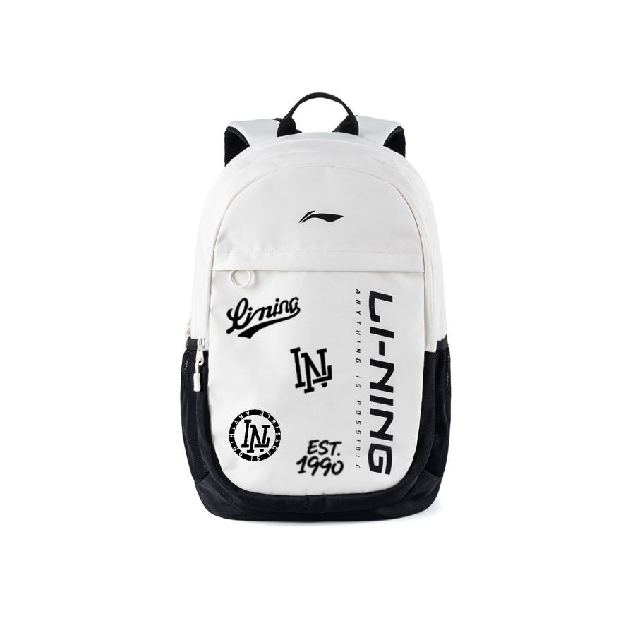 Li-Ning Li Ning Backpacks Black White