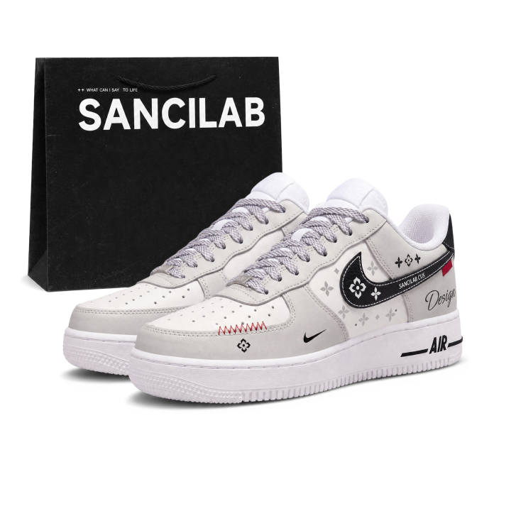 Nike Nike Air Force 1 Skateboard Shoes Unisex Low Top White