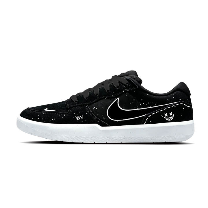 Nike Nike SB Force 58 Skateboard Shoes Unisex Low Top White