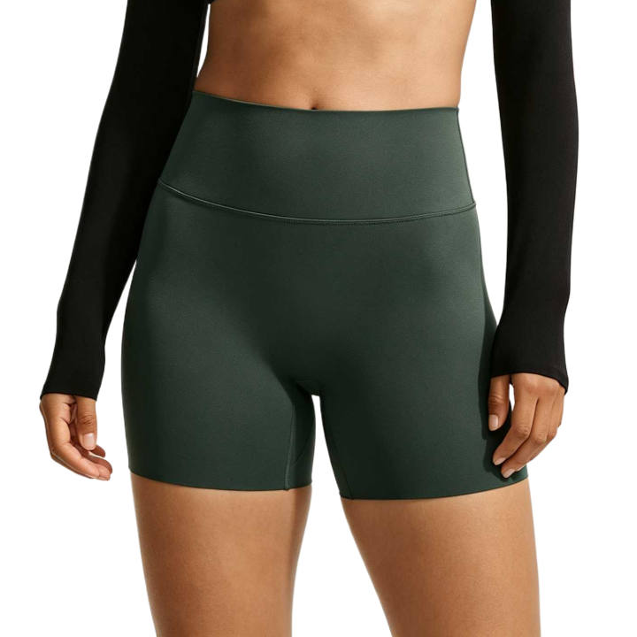 Nike Nike Zenvy Sports Shorts Women's Green Camouflage/White
